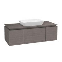 Тумба под раковину Villeroy & Boch Legato 1200х500 мм B70600FQ дуб графитовый