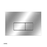 Клавиша смыва Caprigo Line Abs LA002-crm хром