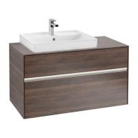 Тумба под раковину Villeroy & Boch Collaro 1000х500 мм с подсветкой C017L0VH аризонский дуб