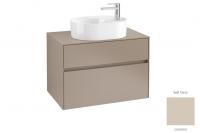 Тумба под раковину Villeroy & Boch Collaro 800х500 мм C05300VK мягкий серый