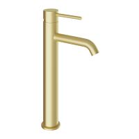 Смеситель для раковины Aqueduto Cano L CAN0350 золото шлифованное