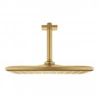 Верхний душ Grohe Rainshower Mono 310 Cube (потолочный кронштейн 142 мм, 1 режим струи) 26 566 GN0 холодный рассвет матовый