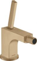 Смеситель для биде Axor Citterio 39210140 шлифованная бронза