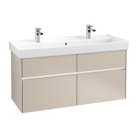 Тумба под раковину Villeroy & Boch Collaro 1154х444 мм с подсветкой C012L0VK мягкий серый