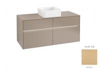 Тумба под раковину Villeroy & Boch Collaro 1200х500 мм с подсветкой C041L0VJ северный дуб