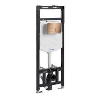 Инсталляция для унитаза WasserKraft Alme 15TLT.010.ME.RG04 розовое золото