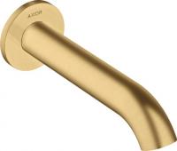 Излив на ванну Axor Uno 38411250 шлифованное золото