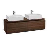 Тумба под раковину Villeroy & Boch Legato 1400х500 мм B66800E1 дуб сантана