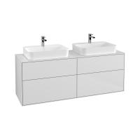 Тумба под раковину Villeroy & Boch Finion 1600х501 мм F43100GF белый глянцевый