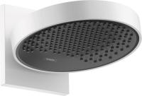Верхний душ Hansgrohe Rainfinity 250 1jet EcoSmart с настенным креплением 26227700 матовый белый/графит
