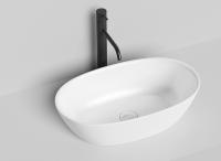 Раковина накладная Salini Sofia 560x335 мм S-Stone 1101206SM белый матовый