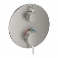Термостат Grohe Atrio (внешняя часть для 1 потребителя) 24 134 DC3 суперсталь