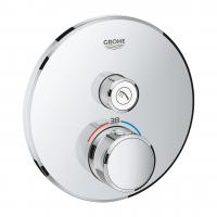 Термостат Grohe Grohtherm SmartControl (внешняя часть для 1 потребителя) 29 118 000 хром