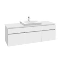 Тумба под раковину Villeroy & Boch Legato 1600х500 мм B68700MS белый матовый