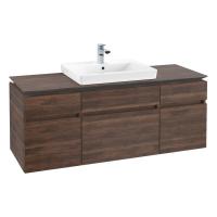 Тумба под раковину Villeroy & Boch Legato 1400х500 мм B68500VH аризонский дуб