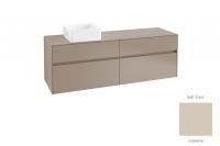 Тумба под раковину Villeroy & Boch Collaro 1600х500 мм C05000VK мягкий серый