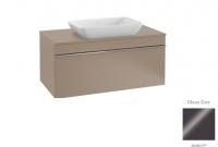 Тумба под раковину Villeroy & Boch Venticello 757х502 мм A94501FP серый глянцевый