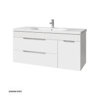 Тумба под раковину Caprigo Monbar 120 1164х446 мм (2 ящика, 1 дверь) 36317R SF-027 бланж
