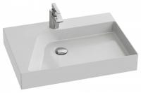 Раковина накладная Jacob Delafon Rythmik Pure 650х460 мм правосторонняя EVO112-00 белый
