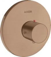 Термостат Axor Starck HighFlow (внешняя часть) 10715310 шлифованное красное золото