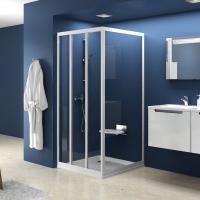 Душевая перегородка Ravak Supernova APSS-80 94040102ZG белый/матовый