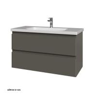 Тумба под раковину Caprigo Forte 100 976х446 мм (2 ящика) 36114 SF-025 айрон