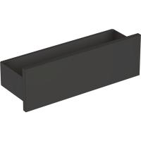 Полка с крючками Geberit Smyle Square 450х143х148 мм 500.362.JK.1 тёмно-серый матовый