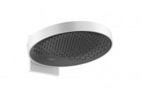 Верхний душ Hansgrohe Rainfinity 360 1jet с настенным креплением 26230700 матовый белый/графит