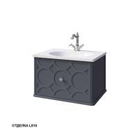 Тумба под раковину Caprigo Caprice 60 602х448 мм (1 ящик) 25010 L810 графит