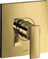 Смеситель для душа Axor Citterio (внешняя часть) 39655990 полированное золото