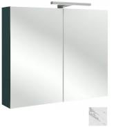 Зеркальный шкаф Jacob Delafon 800х650х143 мм EB1364-NR4 белый мрамор