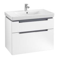 Тумба под раковину Villeroy & Boch Subway 2.0 787х449 мм A91410MS белый матовый