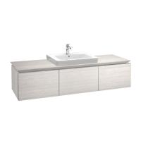 Тумба под раковину Villeroy & Boch Legato 1600х500 мм B68600E8 белое дерево