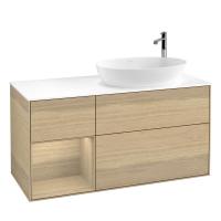Тумба под раковину Villeroy & Boch Finion 1200х501 мм F921PCPC дуб/дуб