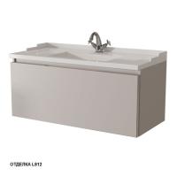Тумба под раковину Caprigo Ponza-A 120 1190х469 мм гладкий фасад 13515 F L812 керамик