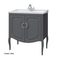 Тумба под раковину Caprigo Firenze 80 (2 двери) 808х474 мм 34112 TP810 графит