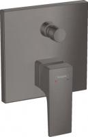 Смеситель для ванны Hansgrohe Metropol (внешняя часть) 32545340 шлифованный чёрный хром