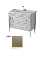 Тумба под раковину Caprigo Albion Promo 100 980х450 мм (2 ящика) 33322 В023 олива
