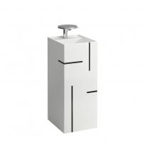 Раковина напольная Laufen Kartell 375x435 мм 811331D021111 линии