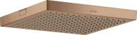Верхний душ Axor ShowerSolutions 240 1jet 10924310 шлифованное красное золото