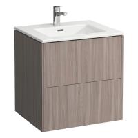 Тумба с раковиной Laufen Pro S 600х500 мм 8649602621041 светлый вяз