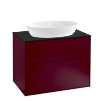 Тумба под раковину Villeroy & Boch Finion 800х501 мм F99200HB пион/чёрный