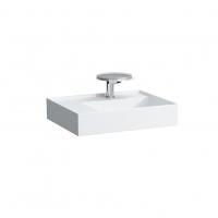 Раковина Laufen Kartell 600x460 мм полочка слева 8103350001041 белый