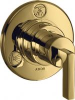 Запорный/переключающий вентиль Axor Citterio Trio/Quattro (внешняя часть) 39920990 полированное золото
