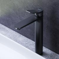 Смеситель для раковины AM.PM X-Joy высокий излив F85A92022 чёрный матовый