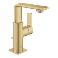 Смеситель для раковины Grohe Allure M-Size поворотный излив, донный клапан 32 757 GN1 холодный рассвет матовый