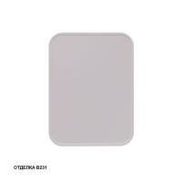 Зеркало Caprigo Контур 600х800 мм M–268 B231 белый