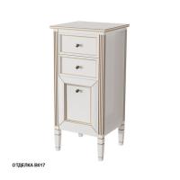 Комод Caprigo Albion 1001х466х420 мм левый 10361 L B017 белый,  золото