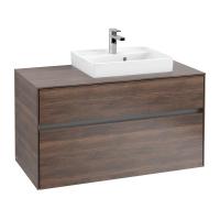 Тумба под раковину Villeroy & Boch Collaro 1000х500 мм C01500VH аризонский дуб