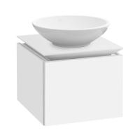 Тумба под раковину Villeroy & Boch Legato 600х500 мм B56700MS белый матовый